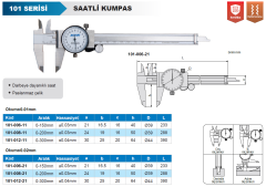 Saatli Kumpas 101 Serisi