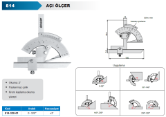 Açı Ölçer 814 Serisi