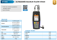 ST100A Ultrasonik Kalınlık Ölçüm Cihazı