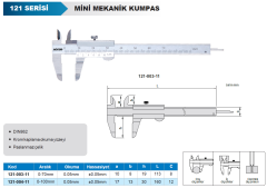 Mekanik Kumpas 121 Serisi - Mini Boy