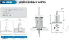 Mekanik Derinlik Kumpası 176 Serisi