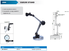 Vakumlu Komparatör Standı 285mm