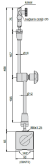 Üniversal Manyetik Stand 488mm