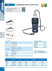 ST 200 Ultrasonik Kalınlık Ölçüm Cihazı