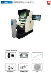 Yatay Profil Projeksiyon 200x100mm PP3020W