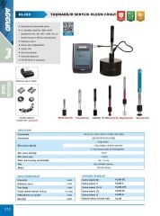 Portatif Sertlik Ölçüm Cihazı HL 200