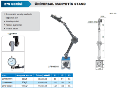 Üniversal Manyetik Stand Hassas Ayarlamalı 287mm