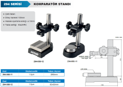 Komparatör Standı 294 Serisi - Kare Taban